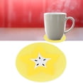 thumbnail image 4 of Posavasos, alfombrilla para tazas, fácil de limpiar, accesorios de cocina, aislamiento térmico, antideslizante, antiescaldado, silicona, dibujos animados flexibles para ANGGREK Otros, 4 of 8