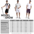 thumbnail image 5 of Zusmen Men's Classic-Fit Cargo Short Outdoor Men Relaxed Fit Wyoming Cargo Shorts with Expandable Waistband Black34, 5 of 5