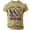 Khaki, variant on Men's Independence Day Graphic Tee 250th Anniversary USA Shirt Patriotic Flag Casual T Shirt