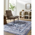 thumbnail image 2 of BoutiqueRugs Terri Traditional Area Rug - Machine Washable - Cream, Beige, Black - 5'3" x 7'3", 2 of 7