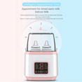 thumbnail image 2 of YNERC 8-in-1 Fast Milk Warmer with Timer Accurate Temperature Control Baby Bottle Warmer with Defrost  Sterili-zing  Keep  Heat Food Jars Function White, 2 of 7