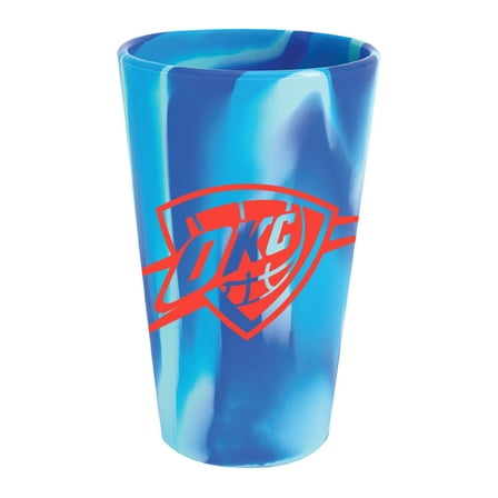 WinCraft Oklahoma City Thunder 16oz. Fashion Silicone Pint Glass