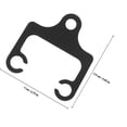 thumbnail image 2 of AURARMLET Soporte Metálico Negro Para Tacómetro Y Velocímetro De Motocicleta Retro Y Resistente, 2 of 8