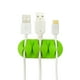 thumbnail image 5 of Methold Organizador de carrete de Cable, Clip de escritorio, gestión de cables, soporte para cables de auriculares, USB Cables de audio/vídeo verde, 5 of 6