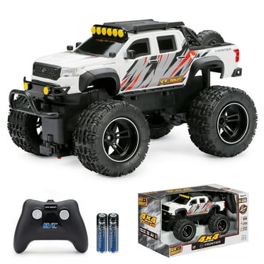 New Bright (1:16) Battery Remote Control Nissan Frontier 4x4 White Truck, 1688U-8H Child
