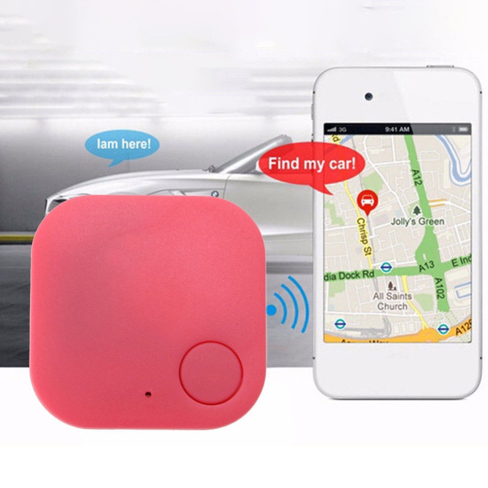 BianchiPatricia Smart Wireless 4.0 Key Anti Lost Finder iTag Tracker Alarm GPS Locator