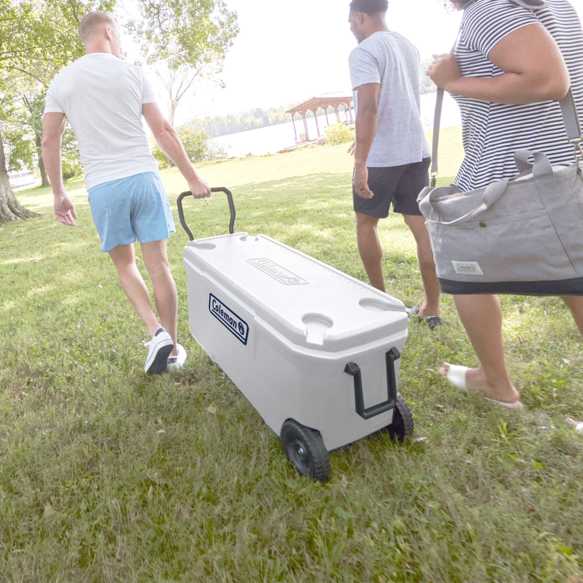 Coleman Classic Series 100 Qt. Marine Wheeled Cooler