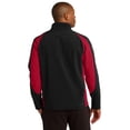 thumbnail image 3 of Sport-Tek Men's Warm Colorblock Soft Shell Jacket, 3 of 3