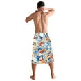 thumbnail image 6 of Japanese Floral Print 64''x32'' Bath Towels Lightweight Quick-Dry Breathable Soft for Gym Travel Swim, 6 of 8