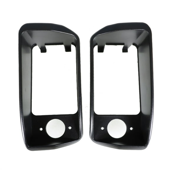 munirater Headlight Bezels Replacement for Club Car Golf Cart DS 1993 - Up Black 1016880 1016879
