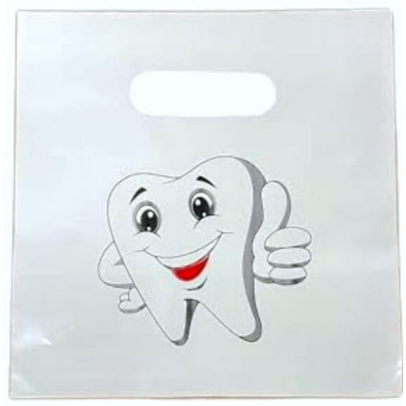 Thumbs Up Dental Supply Bag 9X9in - 100 Bags