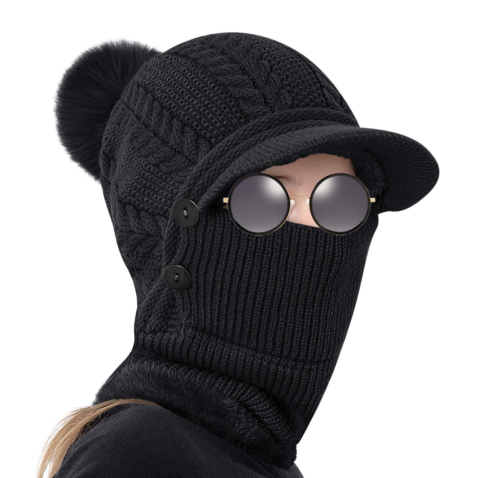 Axioma Winter Neck Scarf Skiing Outdoor Knit Balaclava Hat