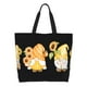 thumbnail image 1 of Fotbe Sunflower Gnomes 5 Bolsa Tote Estética de Lona con Estampado para Mujer - Bolsa Reutilizable de Hombro Casual para Vacaciones, Compras, Trabajo y Gimnasio, 1 of 8