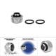 thumbnail image 5 of 2 piezas/paquete Accesorio de compresión de refrigeración por agua para tubo acrílico rígido OD 14 mm Plata, 5 of 5
