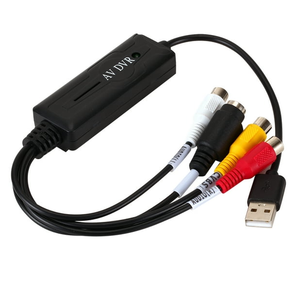 Famelof USB 2.0 Carte de capture vidéo AV S Adaptateur