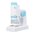 thumbnail image 1 of 80X-200X Kids Microscope, Portable  Microscope with LED Light for Observation Plants, Circuits, Coins, Stamps, 1 of 7