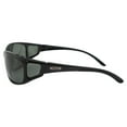 thumbnail image 3 of Sea Striker Tide Tamer Beach Boating Fishing Polarized Sunglasses Men Women Black Frame w/Smoke Lens, 3 of 8