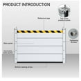thumbnail image 2 of Hemoton Reusable Flood Barrier for Outdoor Use with Modular Design and Safety Warning ps, 2 of 7