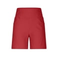 thumbnail image 4 of Admvng Womens Stretch Shorts Plus Size Summer Casual Hiking Shorts, 4 of 9