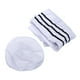 thumbnail image 2 of Uniforme de baile de rendimiento para niños, sesión de fotos, sombrero azul marino, falda, trajes, ropa de marinero, disfraz para niñas (blanco + negro, 110 cm), 2 of 6