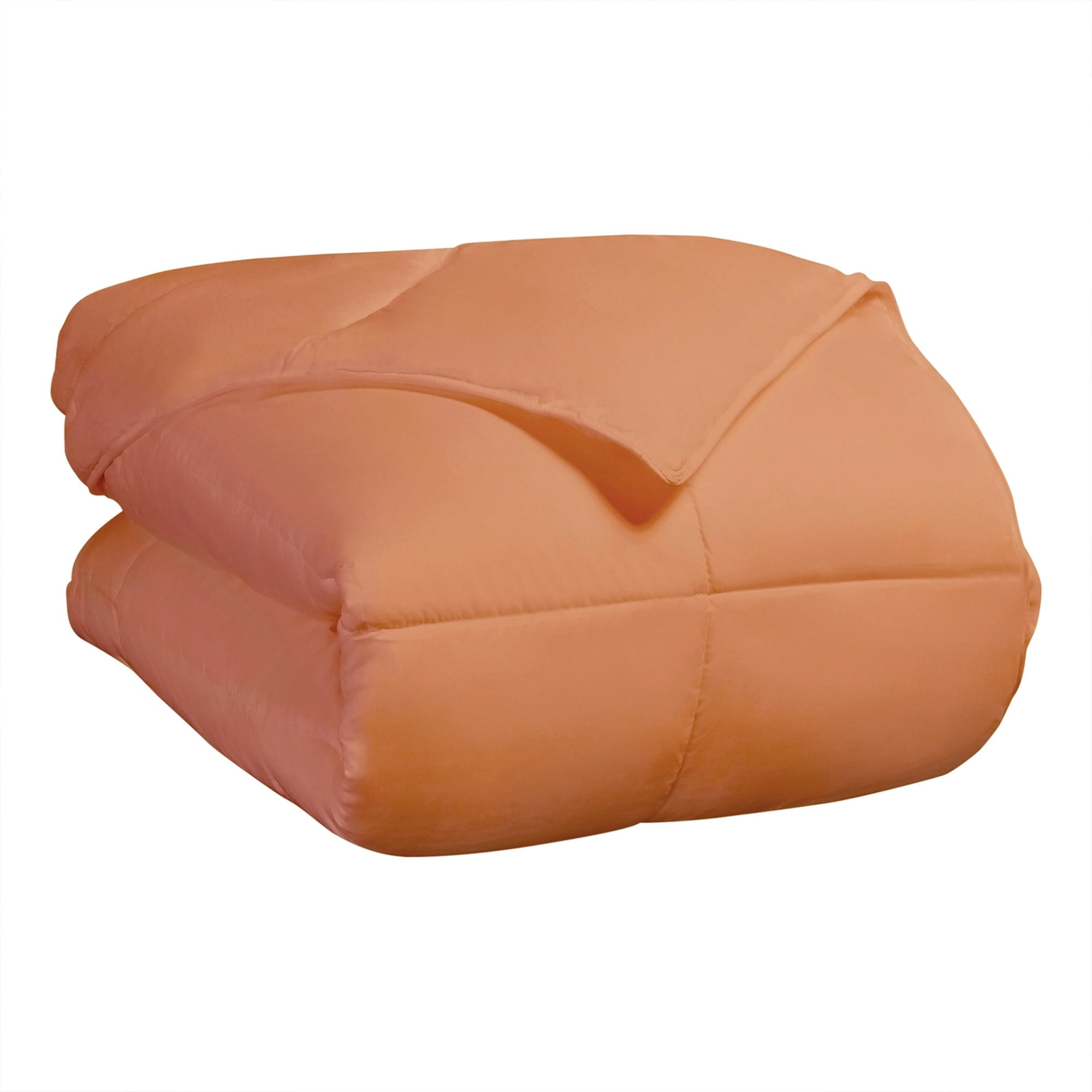 Superior Classic Reversible Comforter, Twin, Dusty Orange