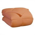 thumbnail image 2 of Superior Classic Reversible Comforter, Twin, Dusty Orange, 2 of 10