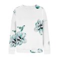 thumbnail image 3 of 2023 Chandail en Molleton Mode pour Femmes 50 % de Réduction Liquidation Col Rond Imprimé Chandail Ample à Capuche Manches Longues, 3 of 5