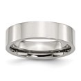 thumbnail image 1 of Acier Inoxydable 6mm Bague Homme Mariage Classique Plat pour Papa Mens pour Lui, 1 of 9