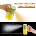 thumbnail image 2 of Oil Sprayer for Cooking, 6.8 OZ/ 200 ML Premium Oil Spray Bottle for Kitchen, Food-grade Olive Oil Sprayer, Portable Oil Mister for Air Fryer, kitchen, Outdoor BBQ and Camping (Green), 2 of 14