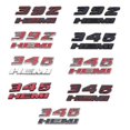 thumbnail image 5 of 3d Metal 345 Hemi Engine Logo 392 Hemi Emblem Badge Car Stickers Decal For Dodge Charger Caliber Jeep Car Styling Accessories, 5 of 5