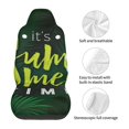 thumbnail image 5 of Sigee Tropical Summer Vibes for Universal Car Seat Covers, Premium Car Seat Protector Set for Cars, SUVs, Trucks, 5 of 7