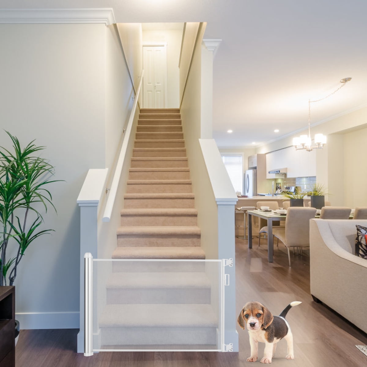 retractable baby & pet gates