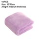 thumbnail image 2 of Paquete de 10 toallas de peluquería – Toalla de secado rápido para cabello, manos, uso facial en casa, salón, spa, barbería, 2 of 5