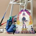 thumbnail image 3 of Jentry Chau vs. The Underworld-theme Drawstring Backpack Sports Gym Bag Water Resistant String Bag Cinch Bag，12‘’X16‘’（30X40cm）, 3 of 6