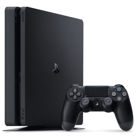 Sony PlayStation 4, 500GB Slim System, Black (International Region free)
