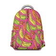 thumbnail image 3 of Funny Cartoon Banana Design Student Backpack - Waterproof & Ergonomic School Bag with Padded Back Support, Breathable Mesh & Durable Exterior for College, 3 of 5