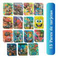 thumbnail image 2 of Juego de Mesa Distribuidora A$C Desafío de Memoria Tarjetas Grandes, 2 of 4