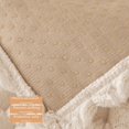 thumbnail image 2 of Cojín de sofá de felpa, almohadilla antideslizante gruesa de invierno, funda de sofá de madera de cuero de color sólido moderna y simple, 2 of 6