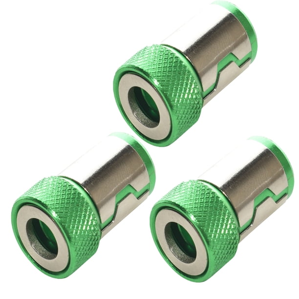 Ganfancp Destornillador Cabeza Actualización Magnetizador Tornillo Extraíble para Destornillador Hexagonal y Power Bits 2024 Multipack Magnetic Screw Ring Holders Household Tool 3Pc Ofertas Del Día P
