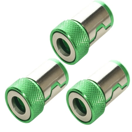 

WLAGOOD Screw Catcher Holder Metal Strong Magnetizer，Screwdriver Head Upgrade Magnetizer Screw Removable For Hex Screwdriver And Power Bits 2024 Multipack Magnetic Screw Ring Holders Household Tool