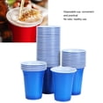 thumbnail image 1 of Suministros De Juego, Vasos De Plástico Desechables Para Fiesta, 50 Uds., 360ml, 1 of 7