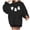 Black, variant on Aoochasliy Pullover for Women Womens Winter Hoodies Shirts Round Neck Printing Regular Sweatshirt Blouses