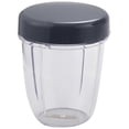 thumbnail image 2 of 3Pcs Replacement Cups 32 Oz Colossal +24 Oz Tall +18oz Small Cup+3 Lids For Nutribullet Fruit Juicer, 2 of 5