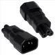 thumbnail image 4 of 4X Pdu Ups C14 A C5, Iec320 C13/C14 A C5/C6 Kettle Conduce A PC Ordenador Portátil Adaptador de Cable de Fuente de Alimentación, 4 of 5