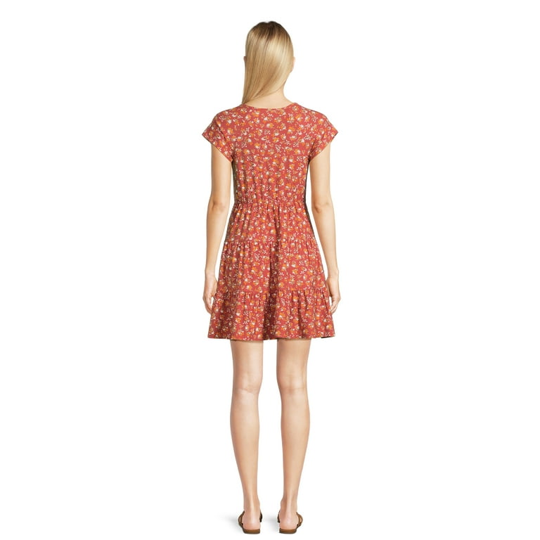 Jersey babydoll cheap dress