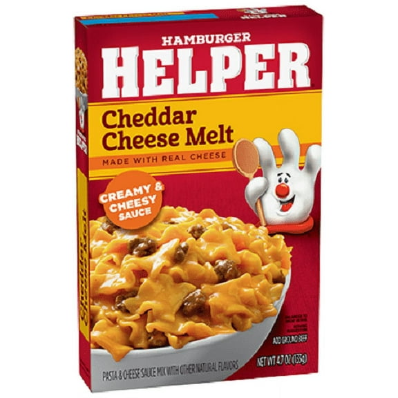 Hamburger Helper Cheddar Cheese Melt