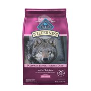 Blue Buffalo Wilderness High Protein Small Breed Adult Dry Dog Food plus Wholesome Grains, Chicken 4.5 lb.