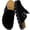 Black, variant on Genuine Suede Clogs for Women, Cork Footbed Sandals Platform Leather Slip-On Mules Potato Shoes with Arch Support Adjustable Buckle