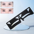 thumbnail image 3 of Regla para cejas, herramienta cosmética, profesional, permanente, acero inoxidable, moldeador de cejas, regla de extensión de equilibrio, sello para , mi E Baoblaze Regla de cejas, 3 of 7