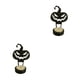 thumbnail image 3 of Billuyoard Spooky candelabros de Halloween para enfriar Vibe patrón clásico de acero inoxidable Type3 NO3, 3 of 6
